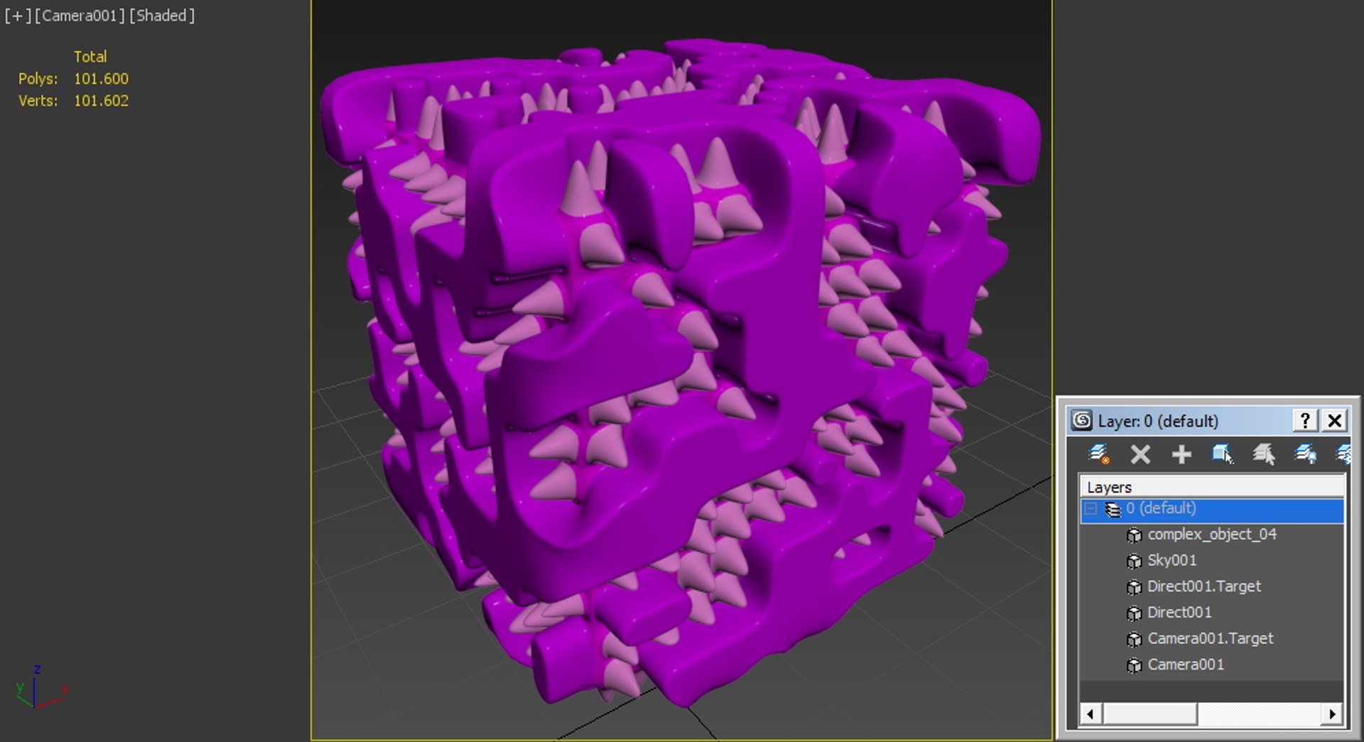 Complex Object Max
