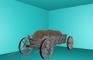 3d model hay
