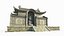 Ancient Asian Architecture Small Temple