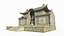Ancient Asian Architecture Small Temple