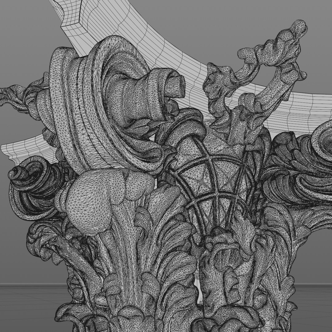 Column Architecture 3D Model - TurboSquid 1511031