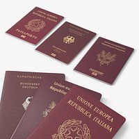 European Passports Set