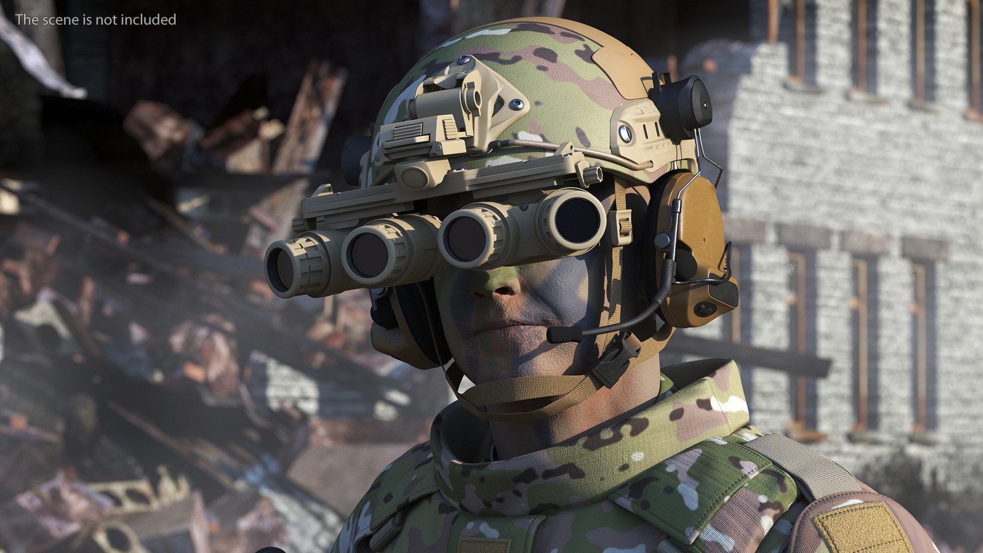 3D Soldier in Night Vision Goggles Green Camo Walking model https://p.turbosquid.com/ts-thumb/6z/9tJY0C/Zs/soldierinnightvisiongogglesgreencamowalkingmb3dmodel005/jpg/1724637309/1920x1080/fit_q87/408e622bfe7f5d083bde260c5a88ee7735f29992/soldierinnightvisiongogglesgreencamowalkingmb3dmodel005.jpg