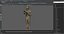 Soldat mit Nachtsichtbrille und grünem Camouflage-Muster
