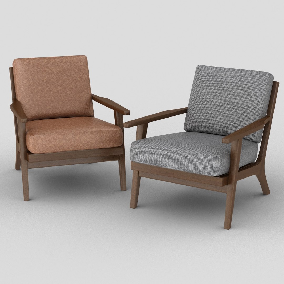 3D xander armchair model TurboSquid 1399298