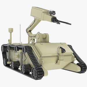 3D Bomb Squad Robot model