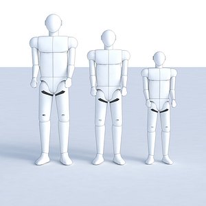 3dm human dummy