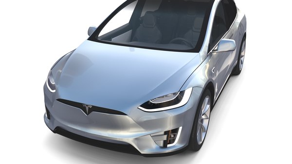 Tesla x interior modeled model - TurboSquid 1209129