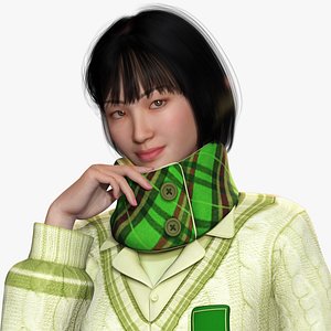 Noi - Asian Harmony Weaver 3D model