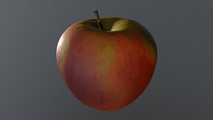 hy apple 04 3D model