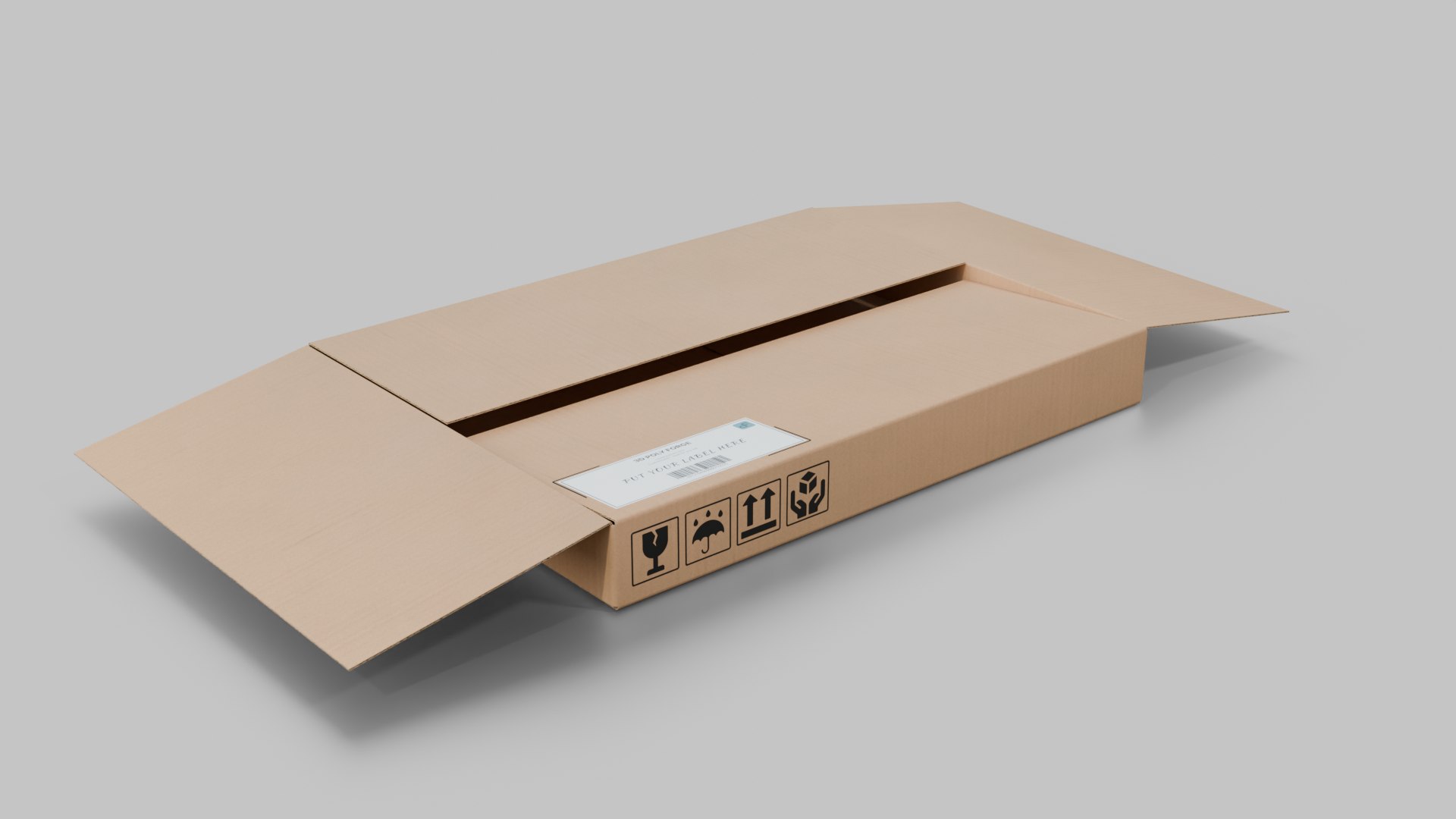All-Purpose Cardboard Box Bundle - Rigged and Customizable 3D model https://p.turbosquid.com/ts-thumb/6z/dYbqLN/Pf/rectangular_flat_box6/png/1741537549/1920x1080/fit_q87/cef30387093942c7e7a01527c59c5c4ee5541aa3/rectangular_flat_box6.jpg