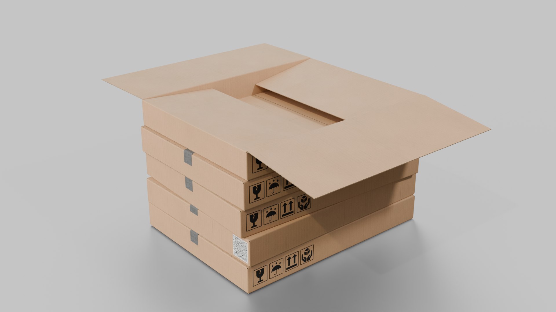 All-Purpose Cardboard Box Bundle - Rigged and Customizable 3D model https://p.turbosquid.com/ts-thumb/6z/dYbqLN/kO/rectangular_flat_box9/png/1741537547/1920x1080/fit_q87/2d2fe0447605dc7ad58a6869bae319067ca459b6/rectangular_flat_box9.jpg