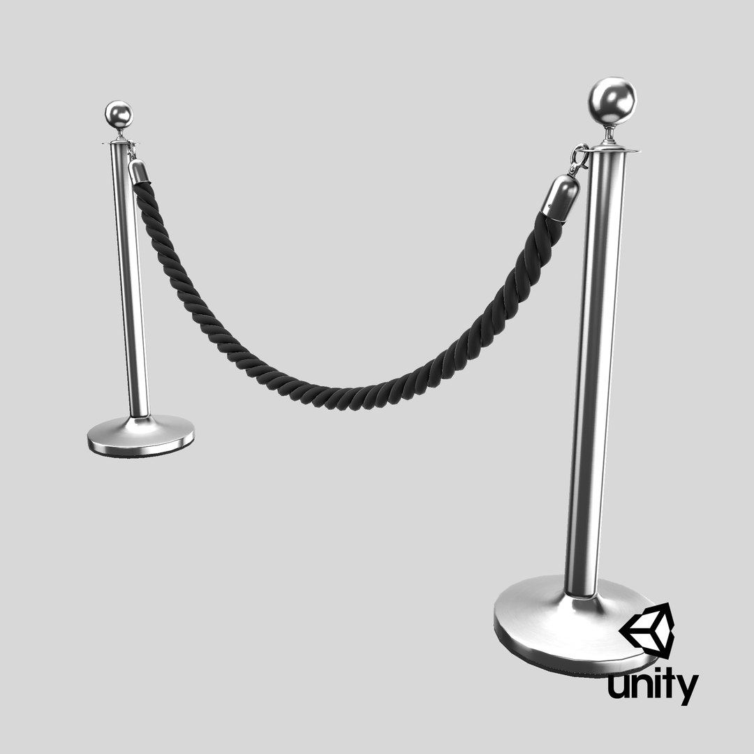 3D Silver Stanchion  Black Velvet Rope https://p.turbosquid.com/ts-thumb/6z/lIHSiT/4m/stemcell_unity_render/png/1731950288/1920x1080/fit_q87/48ce0ccf64ffd4a8de30650f005cf4d67f0bfbfb/stemcell_unity_render.jpg