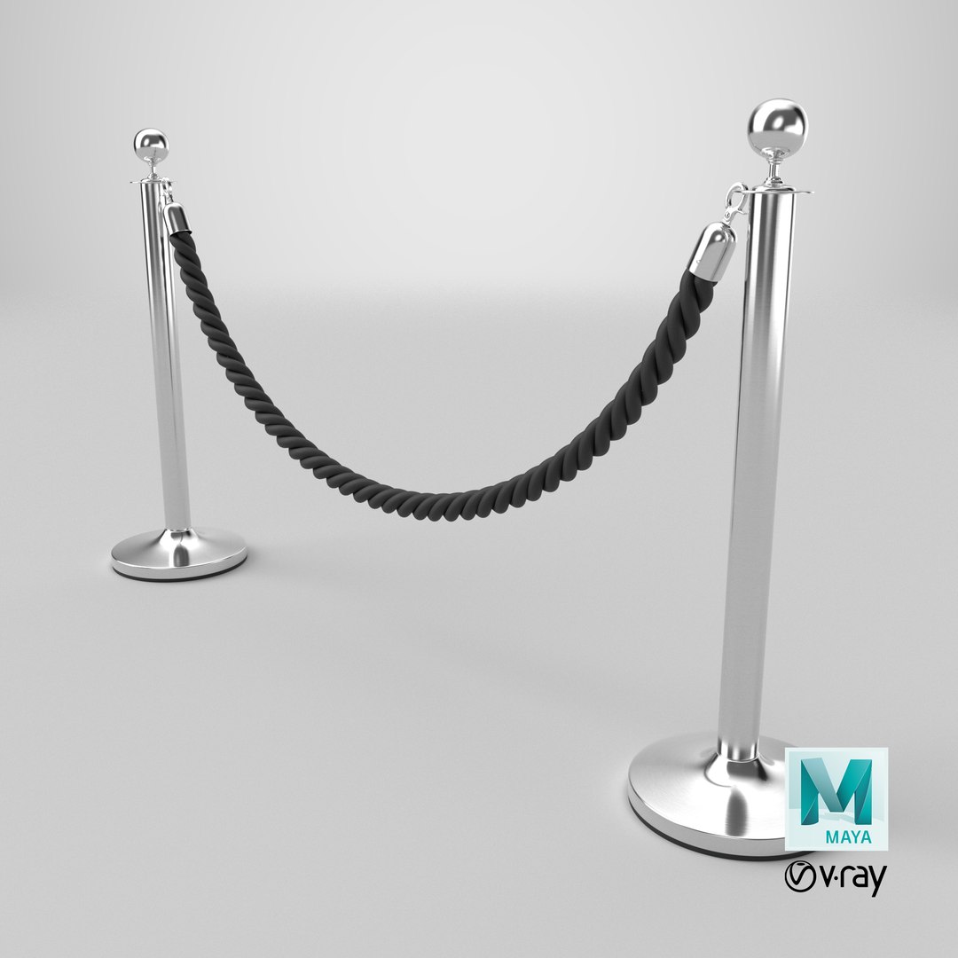 3D Silver Stanchion  Black Velvet Rope https://p.turbosquid.com/ts-thumb/6z/lIHSiT/KX/stemcell_maya_vray_render/png/1731950278/1920x1080/fit_q87/3dbbd60e495e831226a9acb8befc12a343cb6857/stemcell_maya_vray_render.jpg
