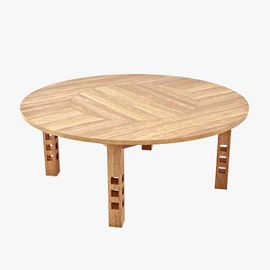 charles rennie table 3d model