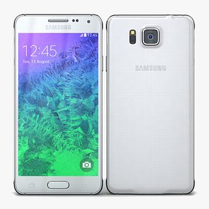 Samsung Galaxy Alpha Dazzling White