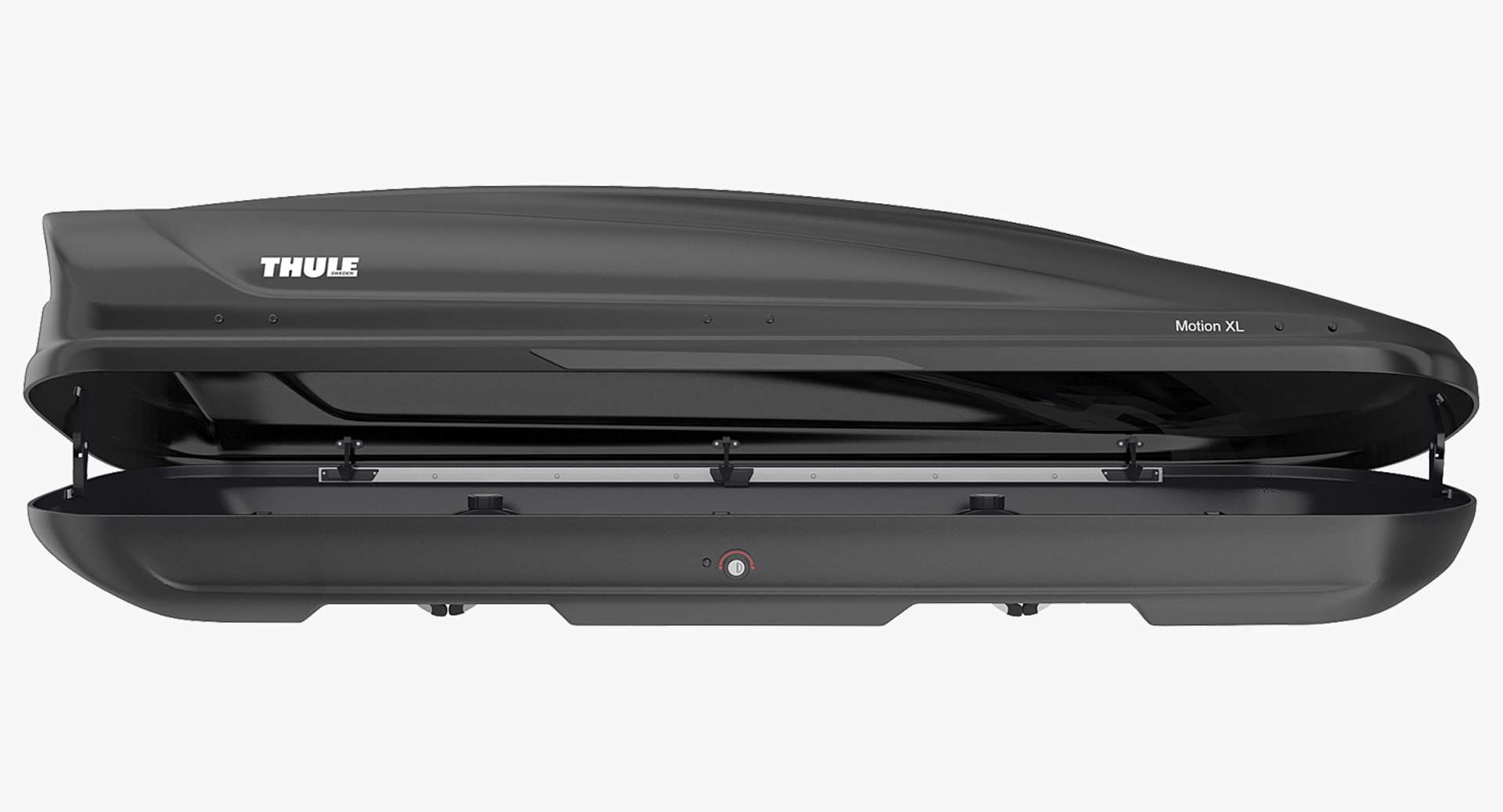 Thule XL800 Car Roof Box Rigged 3D model preview