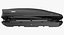 Thule XL800 Car Roof Box Rigged