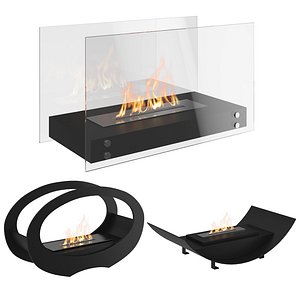 3D fireplace bio