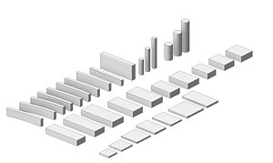 Concrete Landscape MASTER Collection  Modular Urban  Garden Elements model