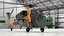 T129 ATAK Green Helicopter Rigged for Cinema 4D