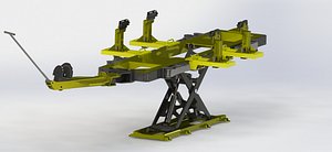 CAR chassis repair lift
