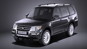 2015 mitsubishi pajero 3D model