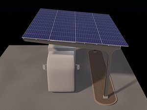 3D Solar truckport 26U01