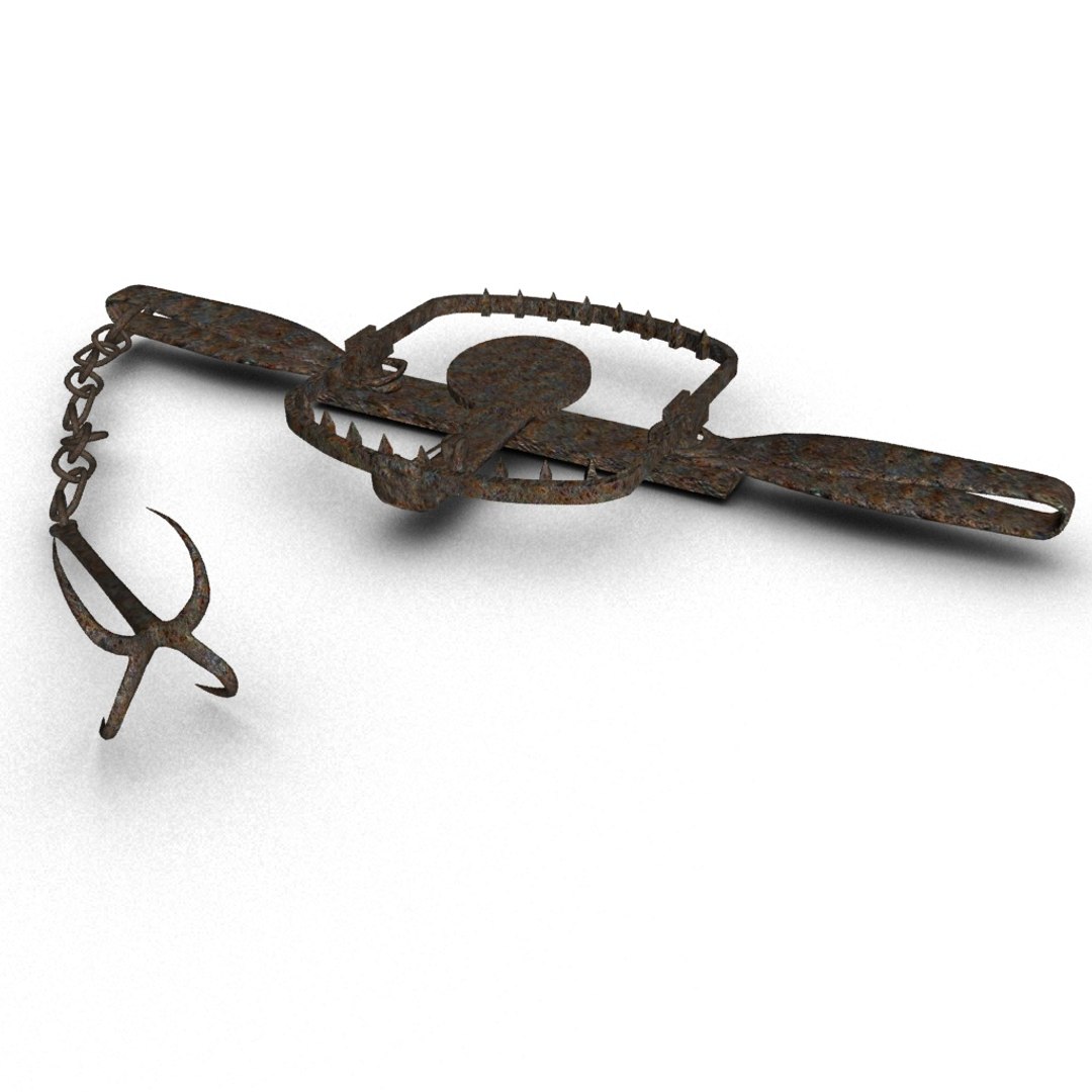 rusty bear trap model https://p.turbosquid.com/ts-thumb/70/5mWcIE/jqHFVXKY/bt2/jpg/1550485462/1920x1080/fit_q87/08141a7a31fb426985d417064438e26cf0fd8ae8/bt2.jpg