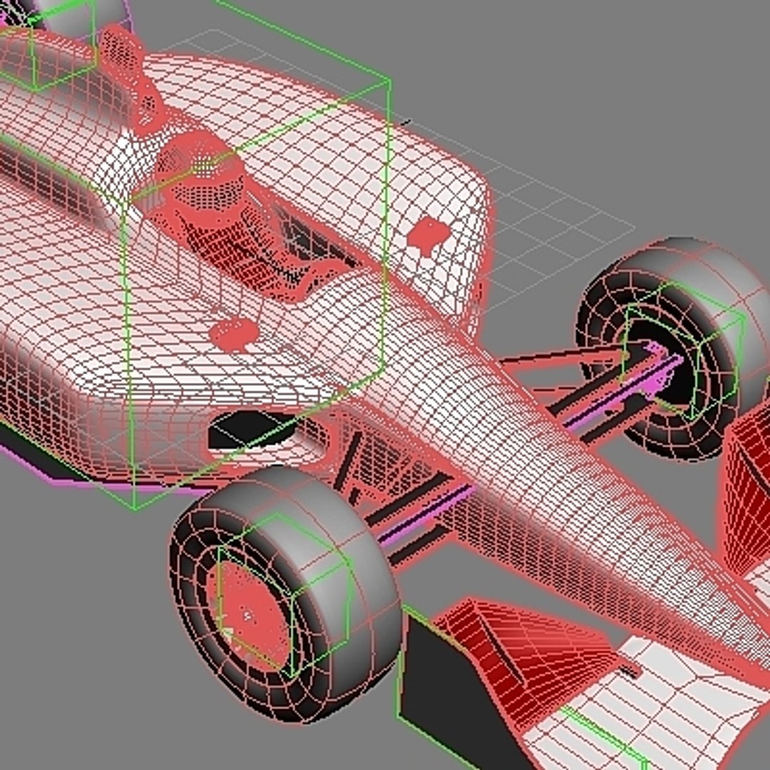 Race Car 3d Max