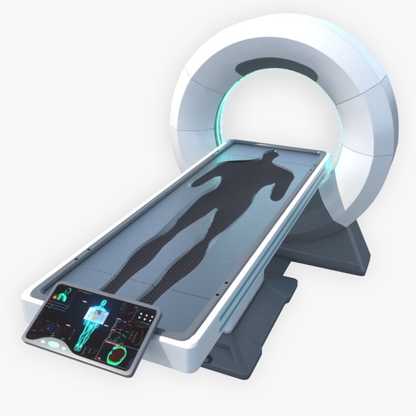 sci fi mri 3d model