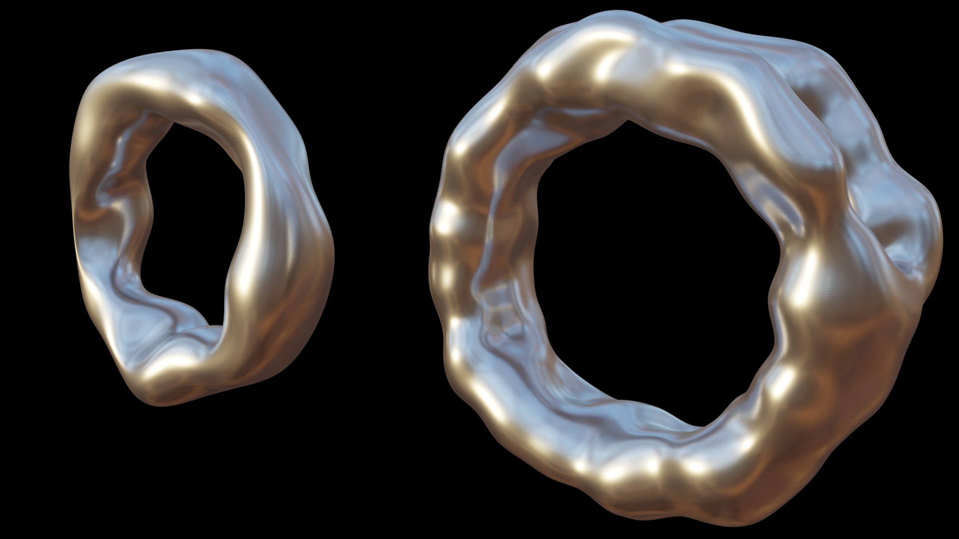 3D Model 2 Ring Models - TurboSquid 1992841
