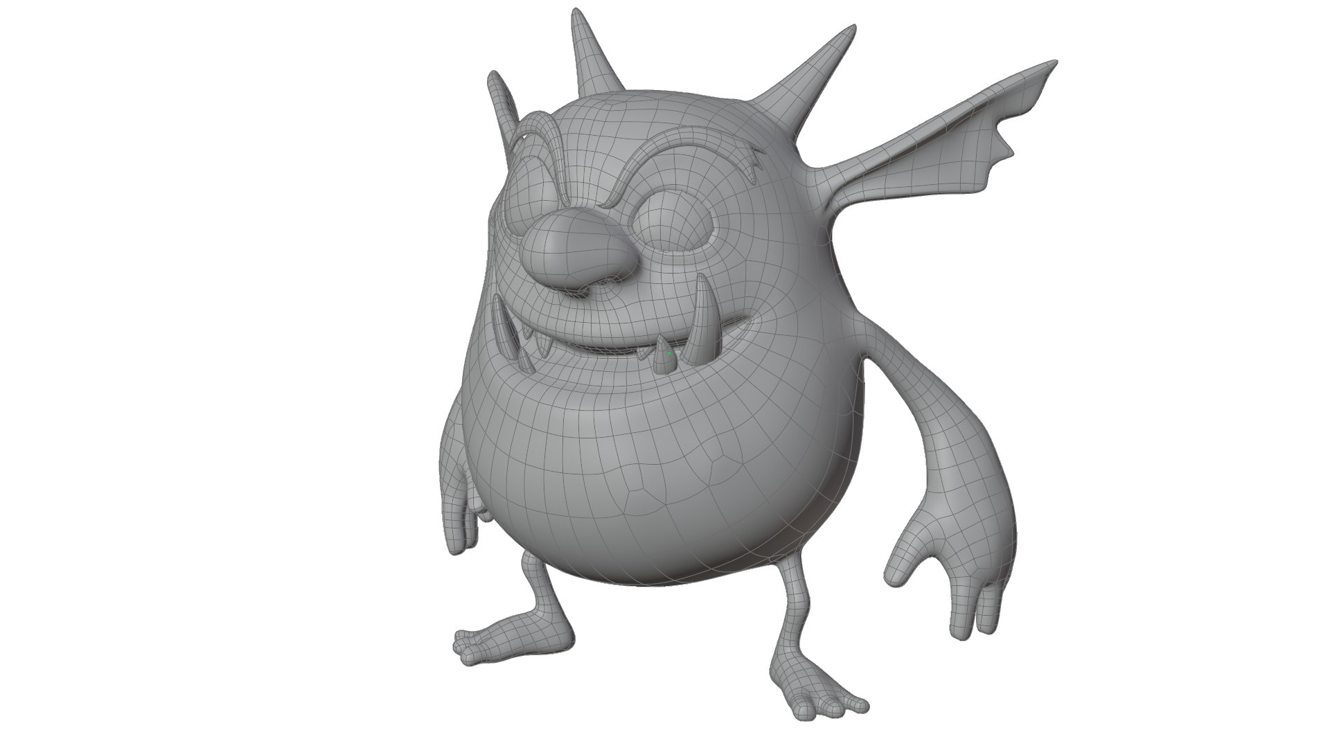 Cartoon Monster Model - TurboSquid 1963984