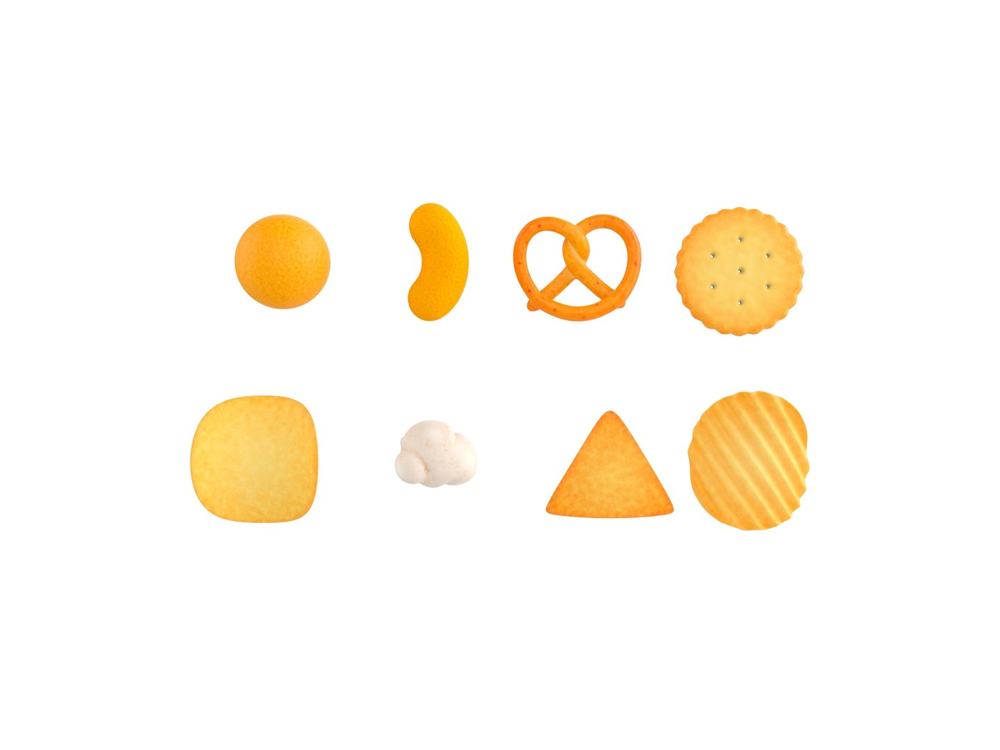 3D Snack Pack - TurboSquid 2151044