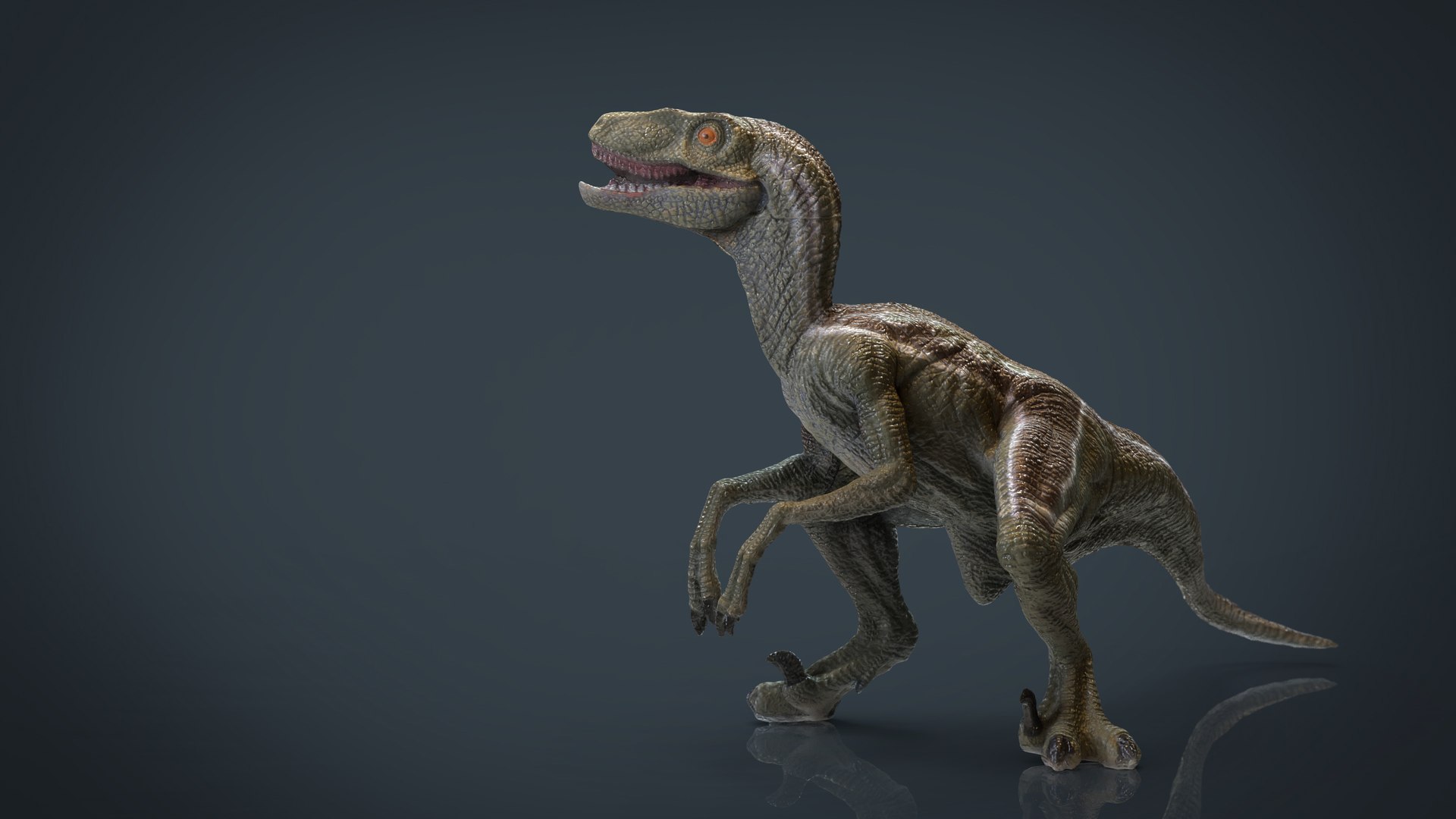 3d model velociraptor