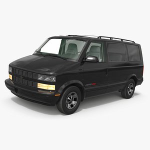 Black Chevrolet AWD Multi-Seat Transport Van
