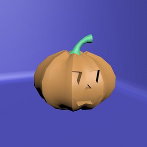 pumpkin 3D model