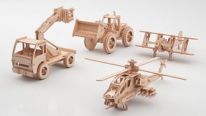 Wooden Toy Collection