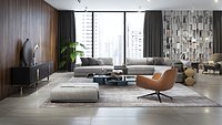 Apartment Scene for Cinema 4D and Octane Render