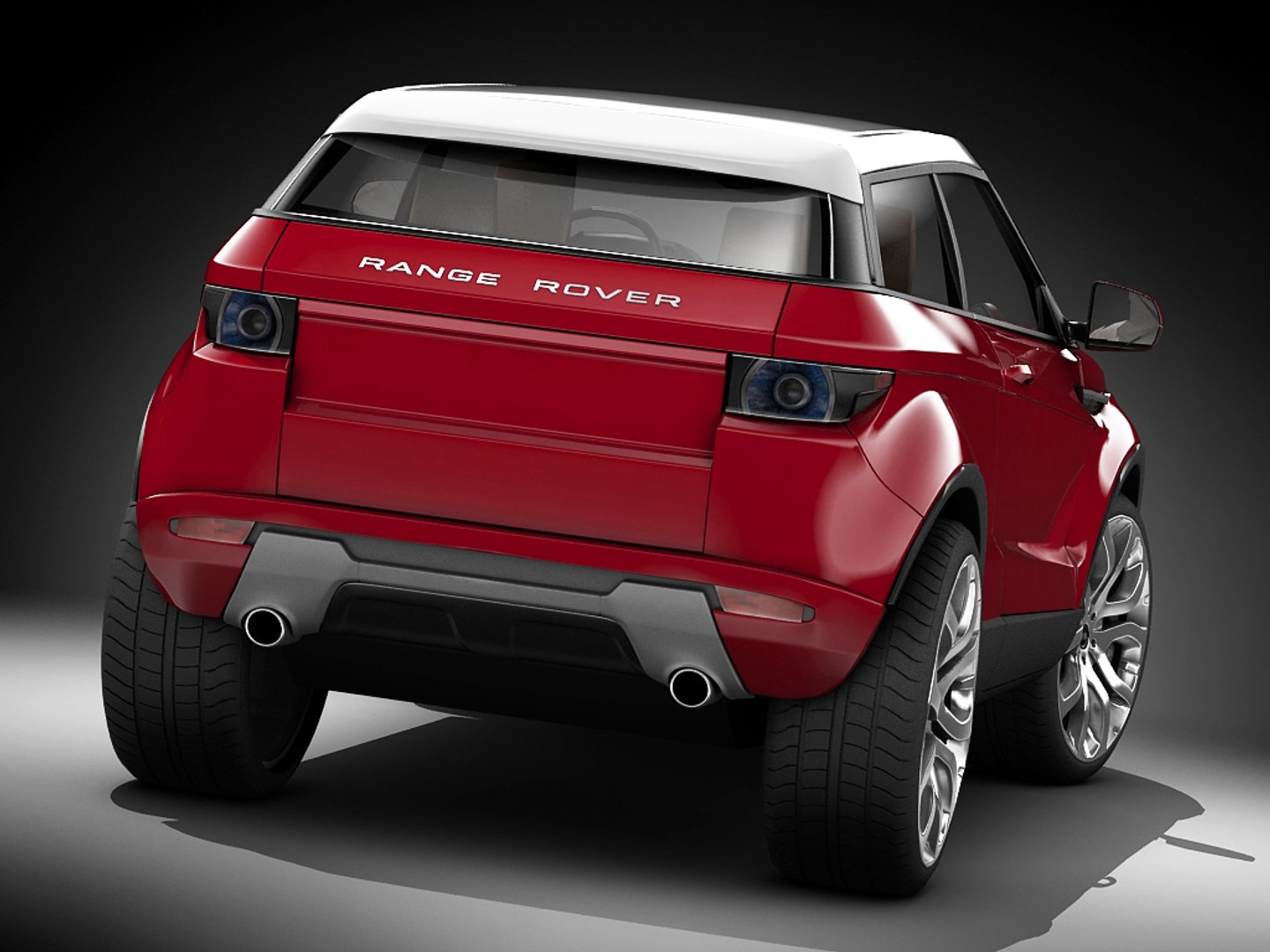 3d Range Rover Evoque