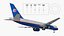 Boeing 757 de United Airlines truqué