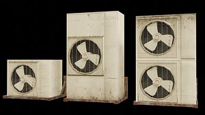 Old ac 3D model