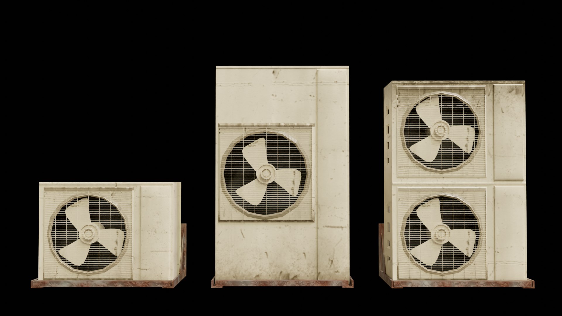 Old ac 3D model - TurboSquid 2041361