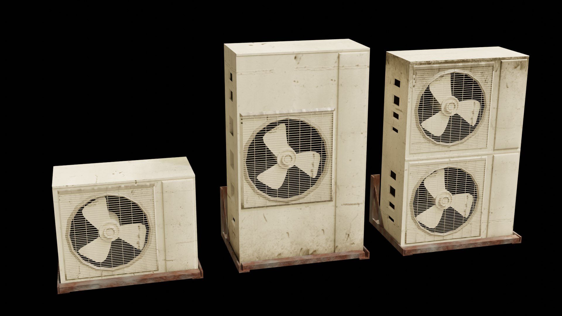 Old ac 3D model - TurboSquid 2041361