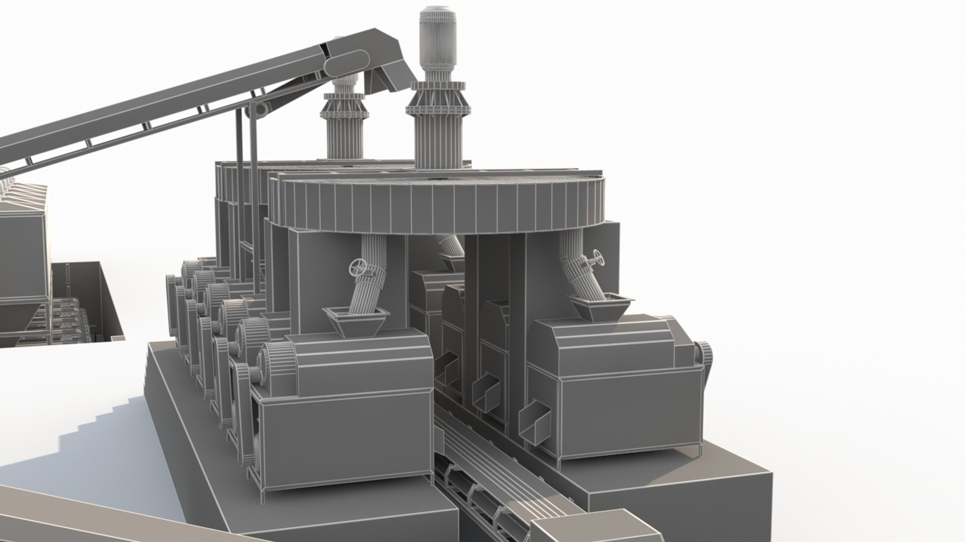 3D Industrial Assembly Line - TurboSquid 2389492