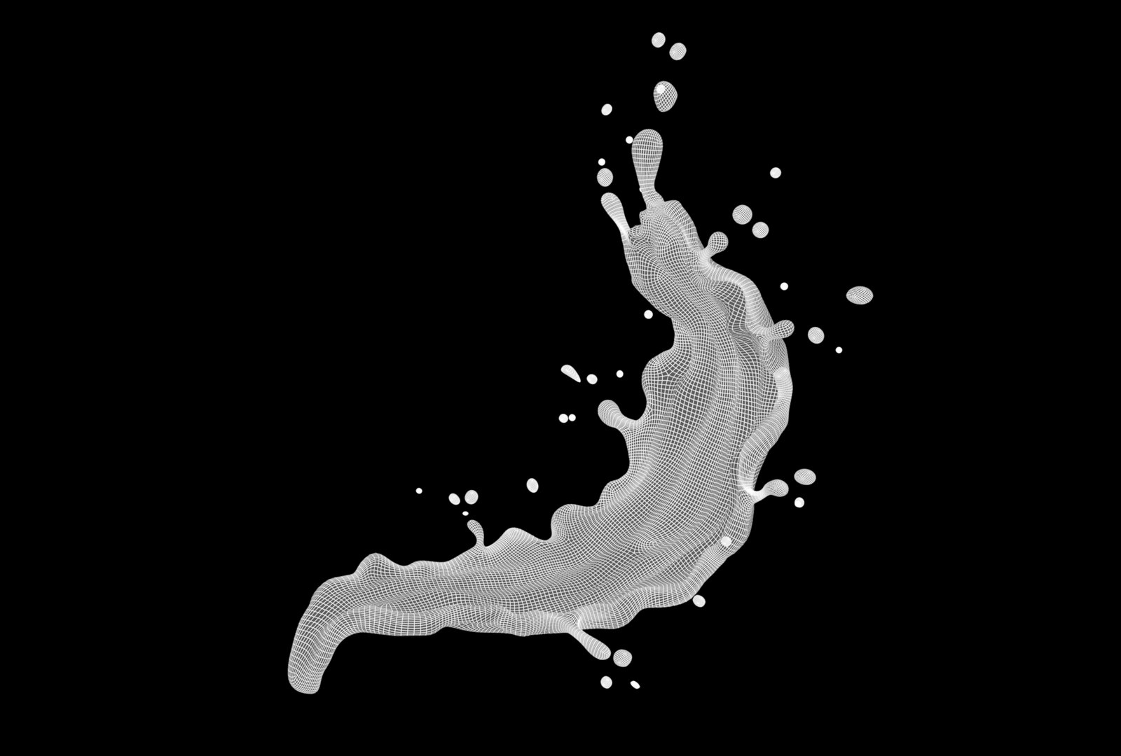 Splash Chocolate 3D Model - TurboSquid 1689284