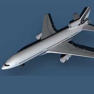 Lockheed L-1011-50 Corporate 5 3D model