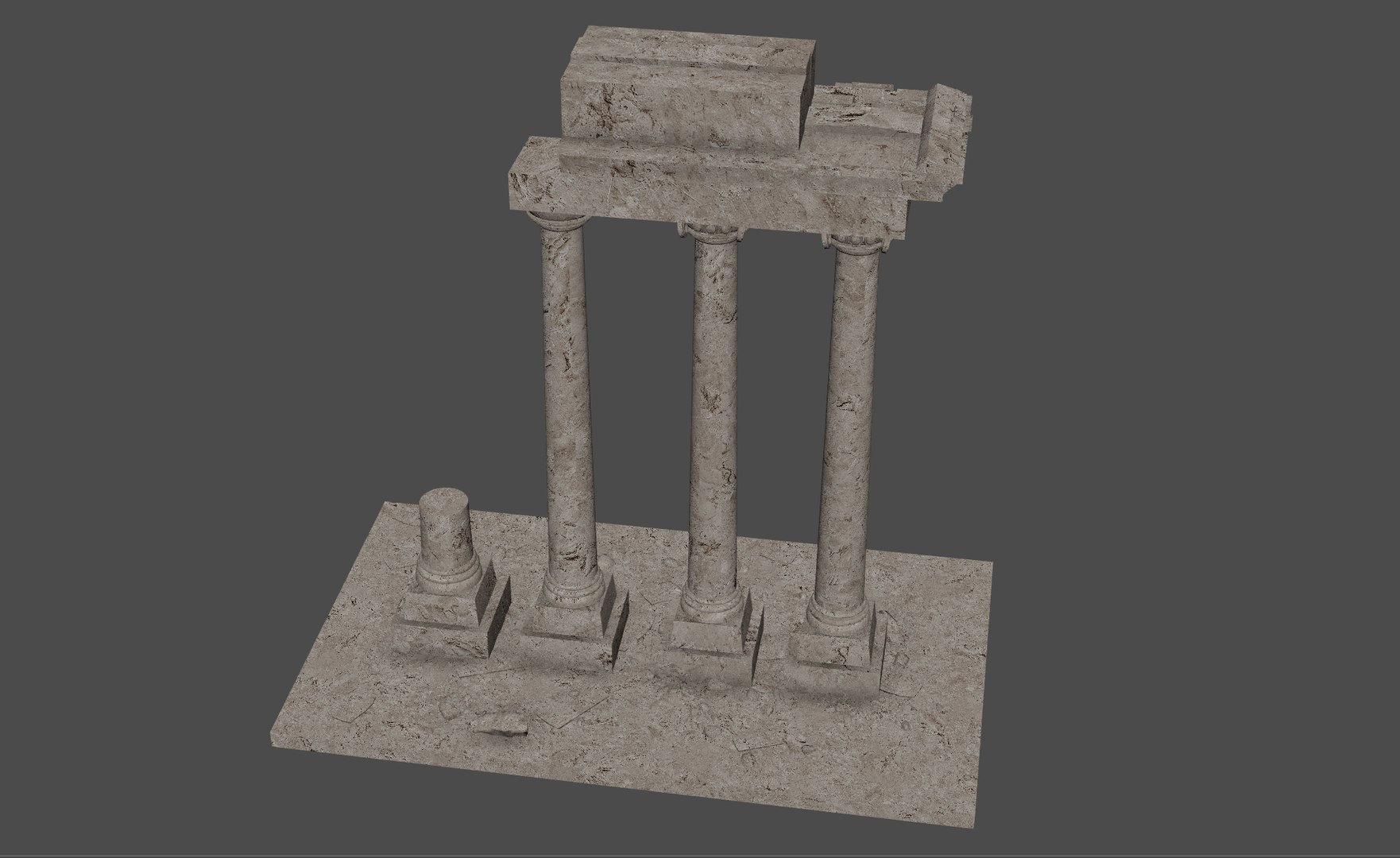 Ancient Ruins Columns Pillars model https://p.turbosquid.com/ts-thumb/70/vWpuZm/lH/pillars8/jpg/1775925082/1920x1080/fit_q87/812f9f938100c1db5a79c049c23ce83711dbb1bf/pillars8.jpg