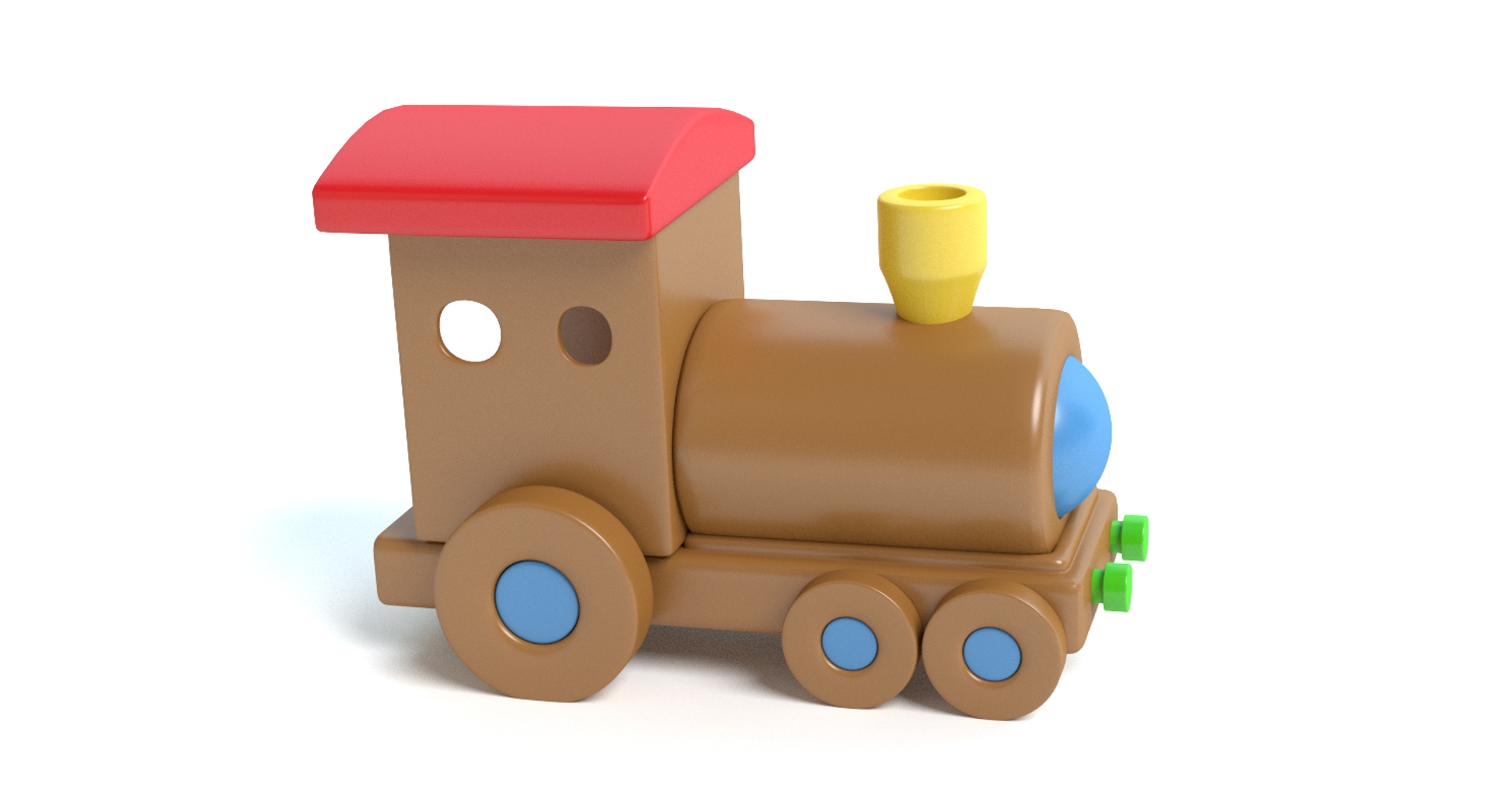 Simple cheap toy train