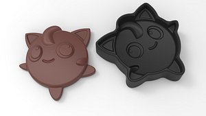 3D pokemon cookie model
